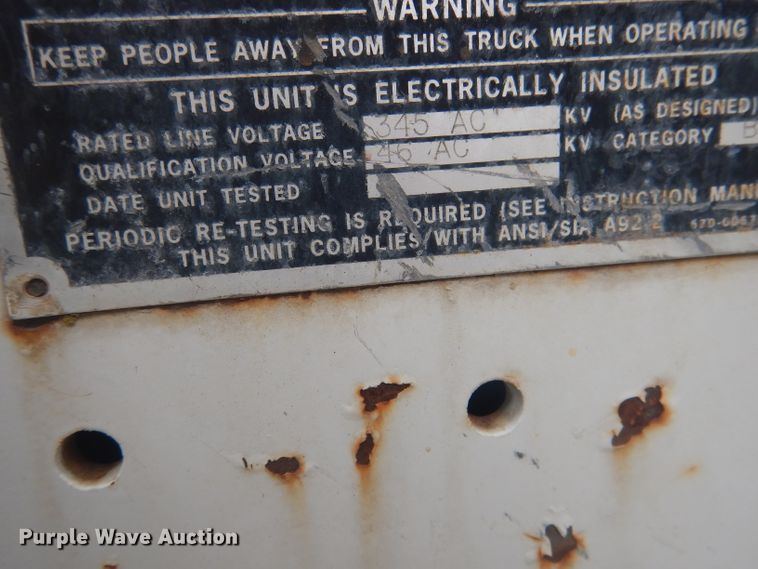 image for item DG4508 1999 Chevrolet C8500  bucket truck