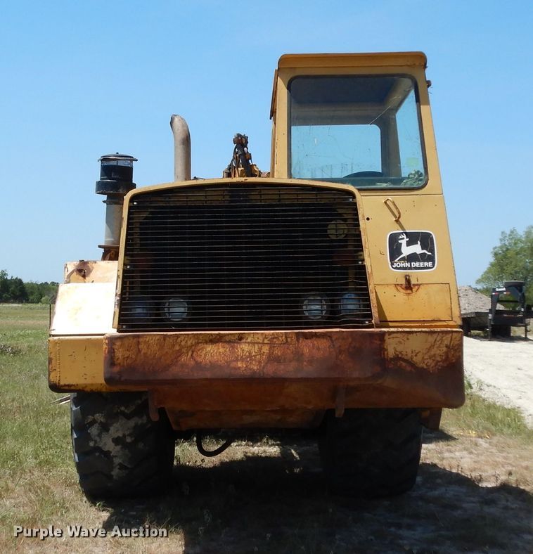 image for item DG6851 1985 John Deere 862  elevating scraper