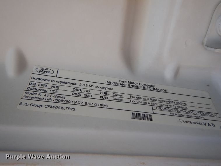 image for item DG6855 2012 Ford F550 Super Duty  bucket truck