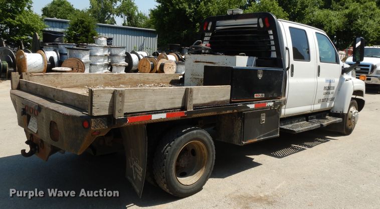 image for item DG7833 2009 Chevrolet C4500  Crew Cab flatbed truck