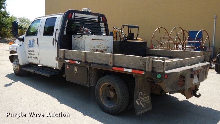 image for item DG7833 2009 Chevrolet C4500  Crew Cab flatbed truck