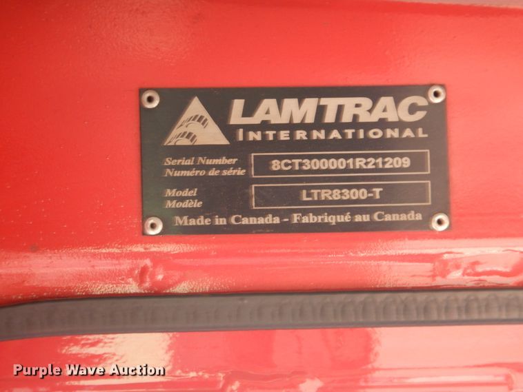 image for item DG8620 2013 Lamtrac LTR8300T  mulcher
