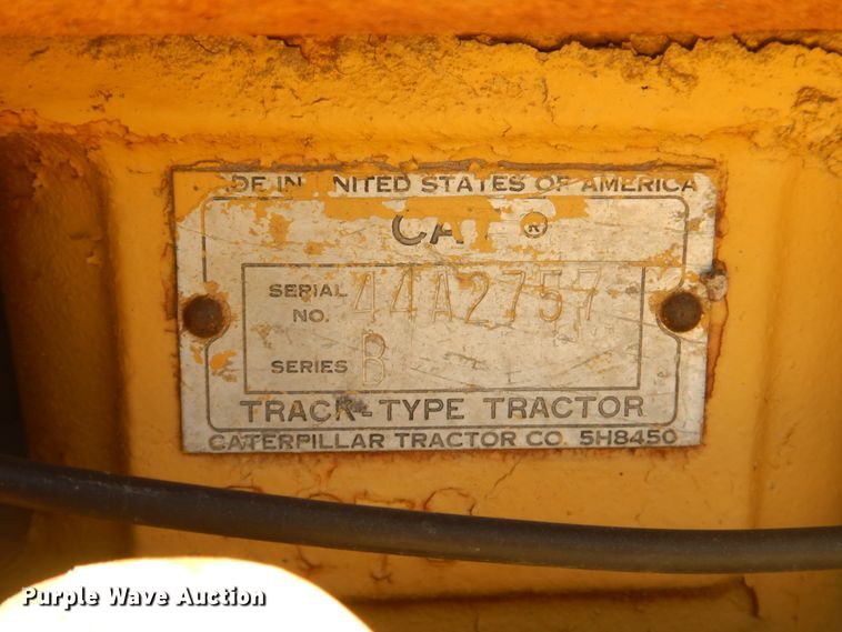 image for item DG8642 1961 Caterpillar D6B  dozer