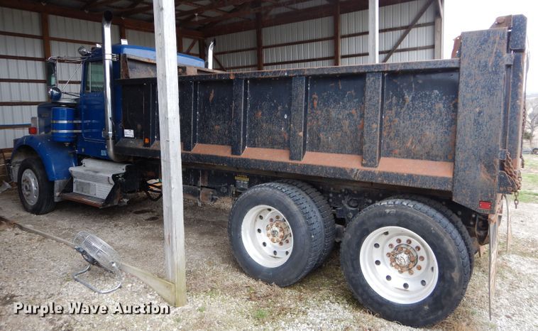 image for item DH4447 1985 Kenworth W900 dump truck