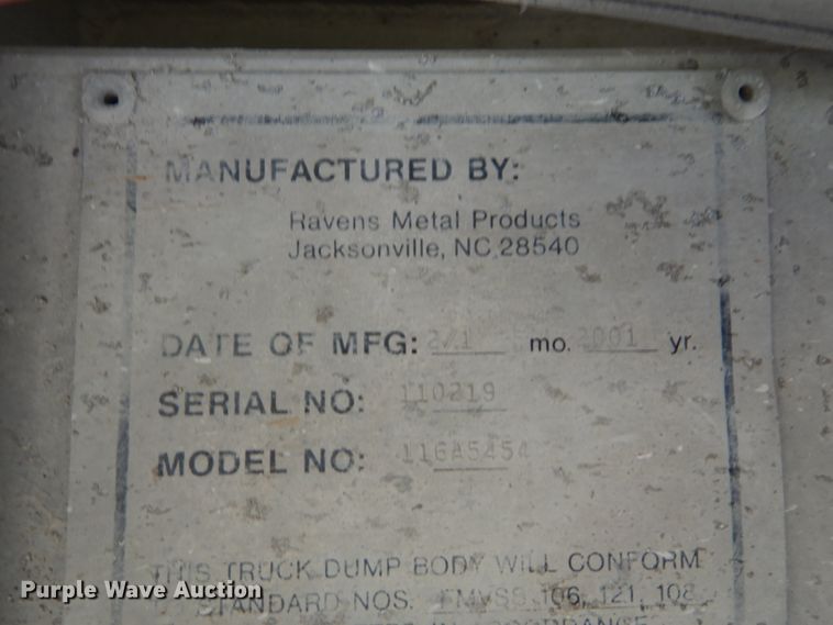 image for item DH5115 2005 Mack CXN613  dump truck