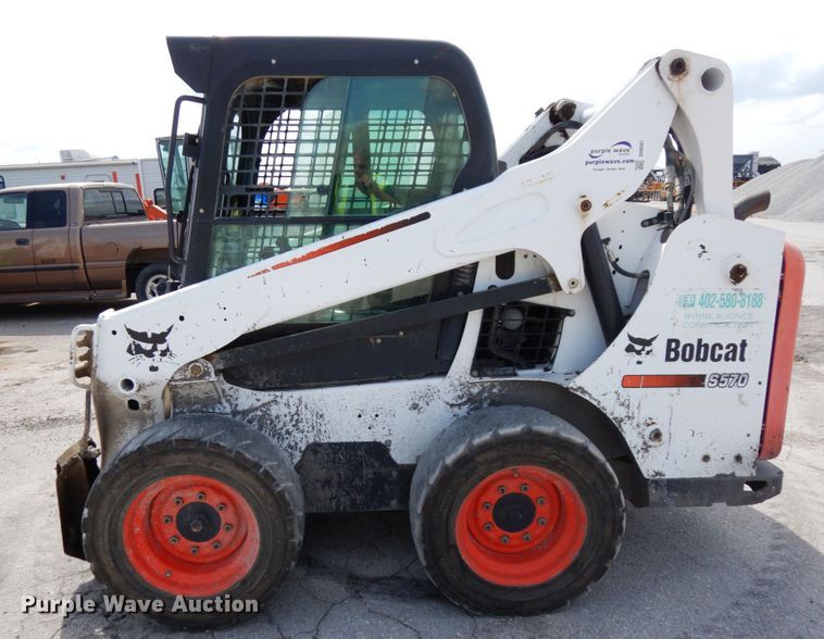 image for item DH6507 2015 Bobcat S570  skid steer loader