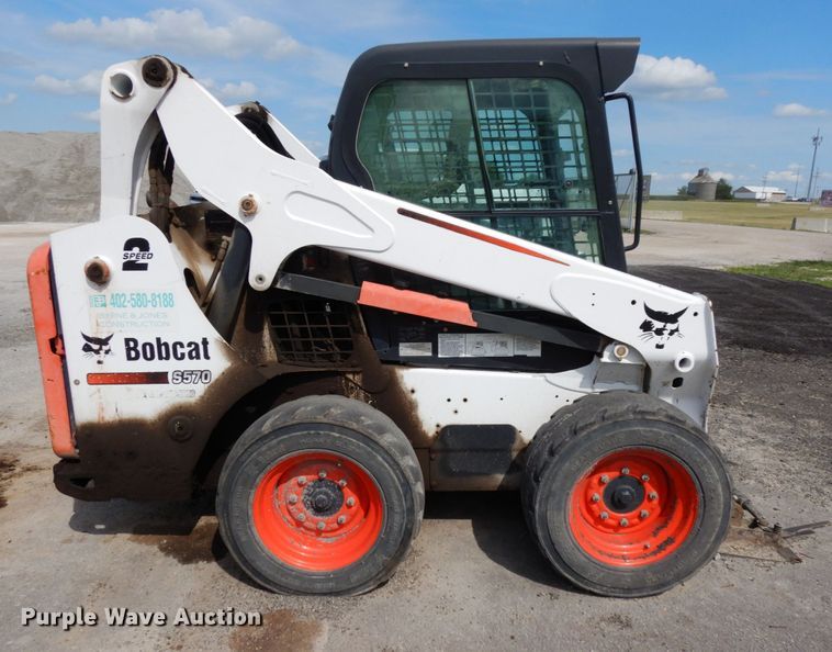 image for item DH6508 2014 Bobcat S570  skid steer loader