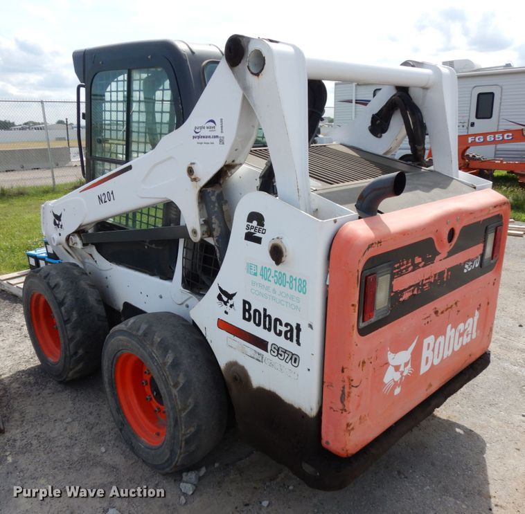 image for item DH6508 2014 Bobcat S570  skid steer loader