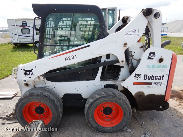 image for item DH6508 2014 Bobcat S570  skid steer loader