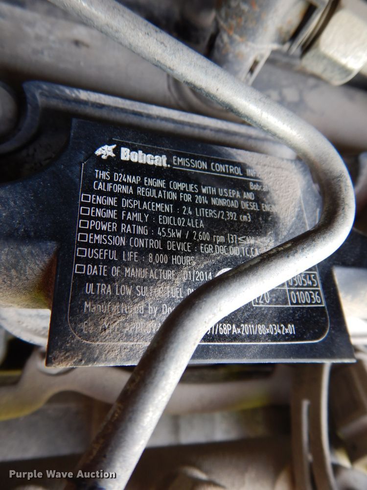 image for item DH6508 2014 Bobcat S570  skid steer loader