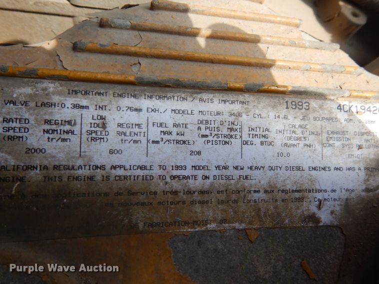 image for item DH6513 1994 Kenworth T800B  dump truck