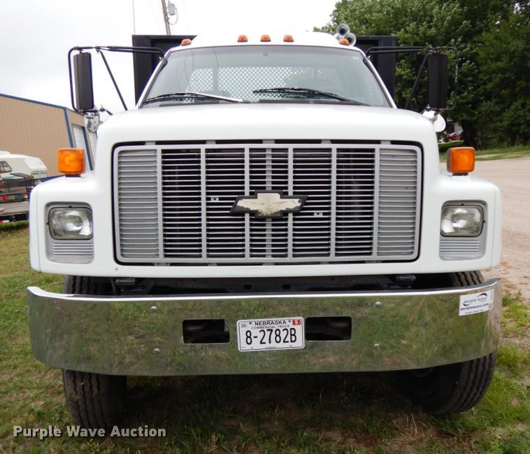 image for item DH6528 1996 Chevrolet Kodiak  flatbed truck