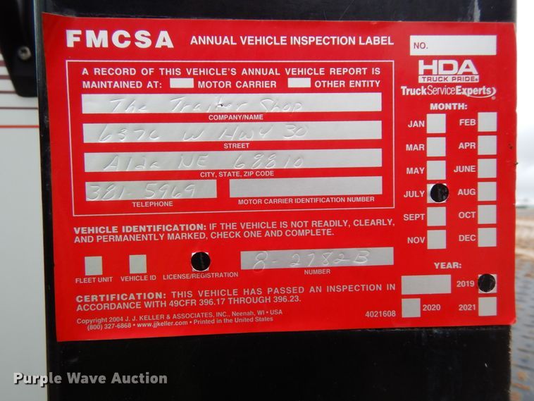 image for item DH6528 1996 Chevrolet Kodiak  flatbed truck