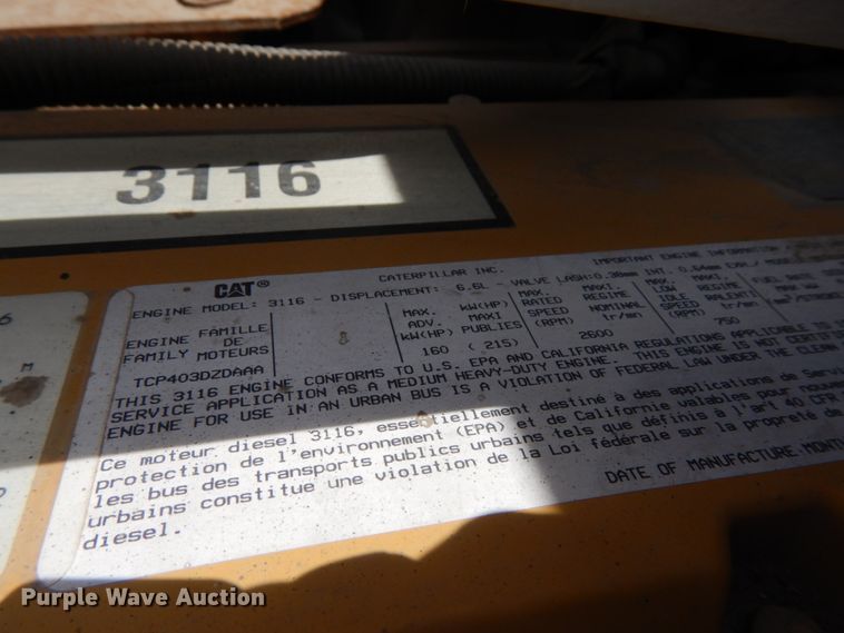 image for item DH6529 1996 GMC TopKick  flatbed truck