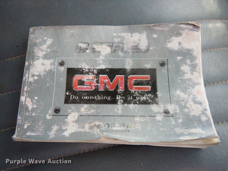 image for item DH6530 2000 GMC C8500  flat dump bed truck