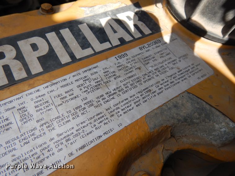 image for item DH6530 2000 GMC C8500  flat dump bed truck