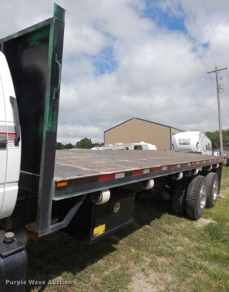 image for item DH6530 2000 GMC C8500  flat dump bed truck