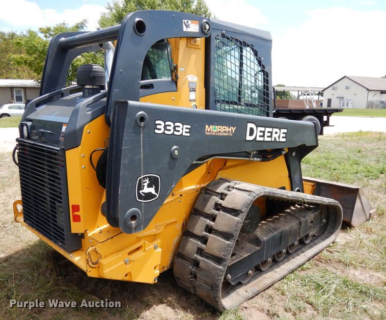 image for item DH6532 2016 John Deere 333E  tracked skid steer loader