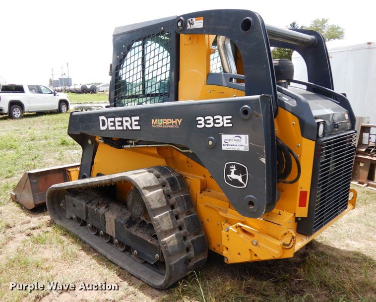 image for item DH6532 2016 John Deere 333E  tracked skid steer loader