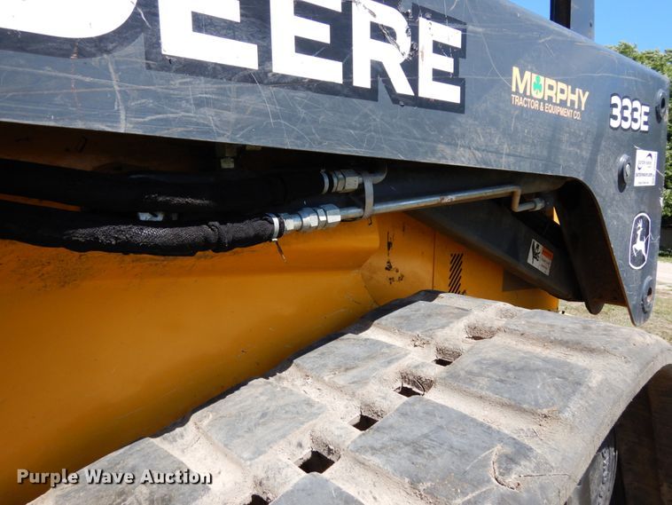 image for item DH6532 2016 John Deere 333E  tracked skid steer loader