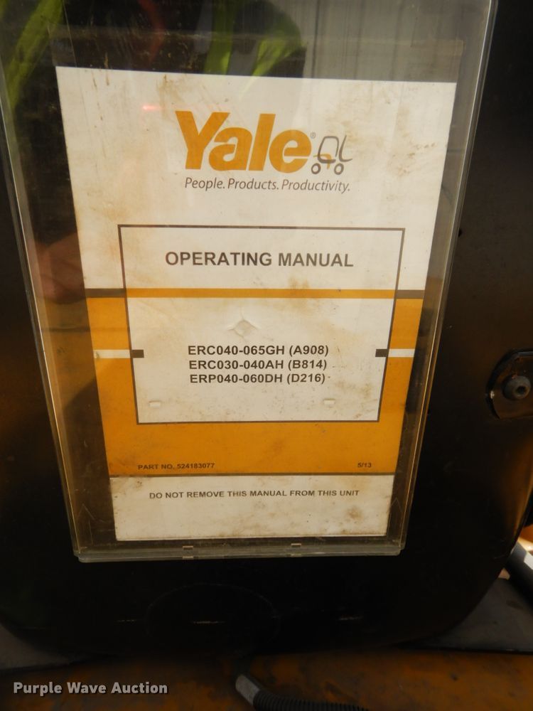 image for item DH6542 Yale ERC050GHN48TE084  forklift
