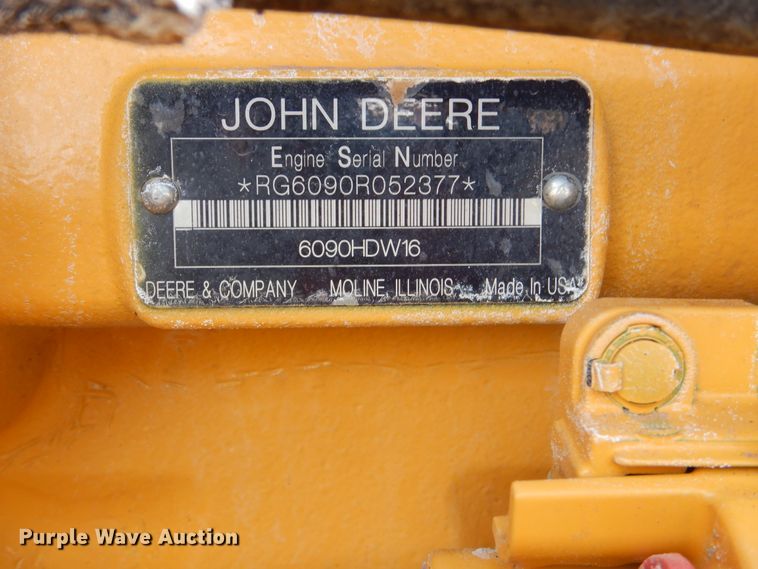 image for item DI0269 2013 John Deere 672G  motor grader