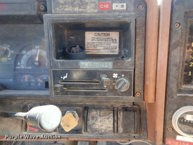 image for item DJ4279 1991 GMC TopKick SL  digger derrick truck