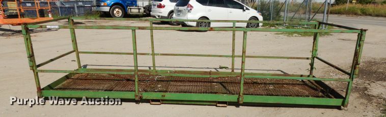 image for item DO9256 Shop built forklift basket