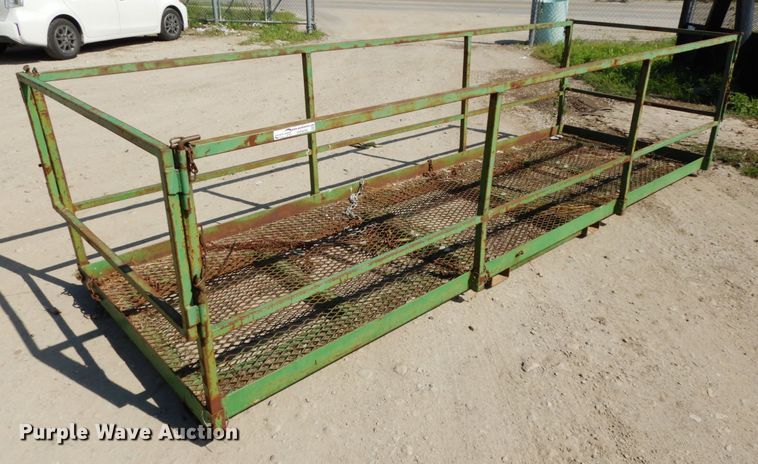 image for item DO9256 Shop built forklift basket