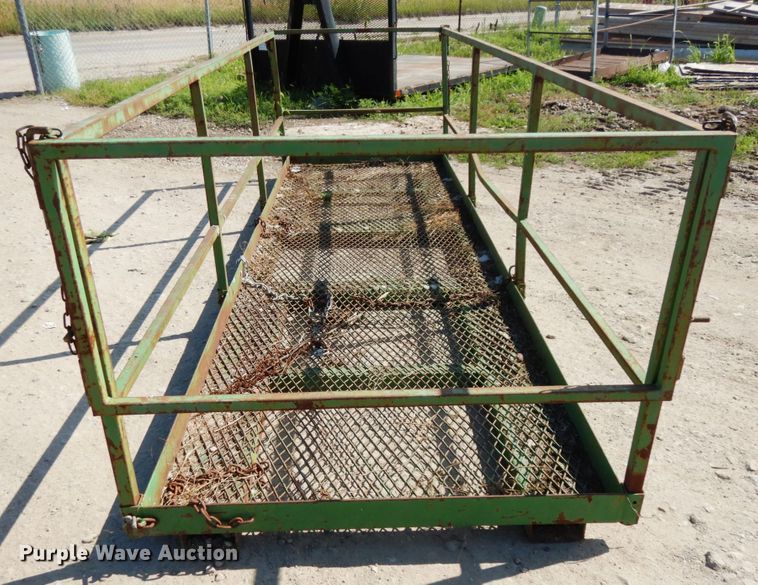 image for item DO9256 Shop built forklift basket