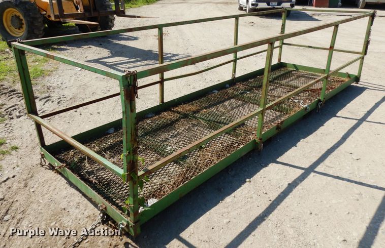 image for item DO9256 Shop built forklift basket