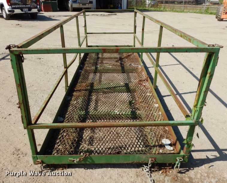 image for item DO9256 Shop built forklift basket