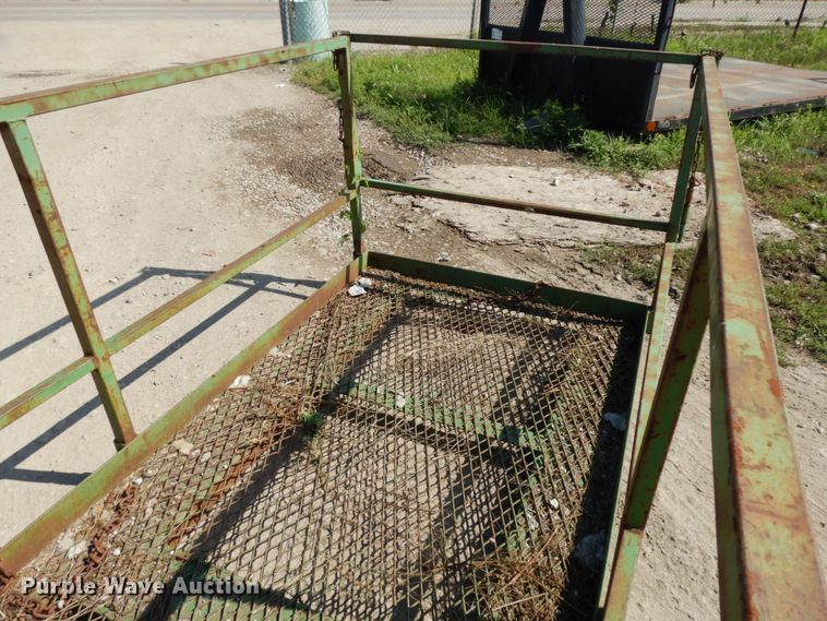 image for item DO9256 Shop built forklift basket