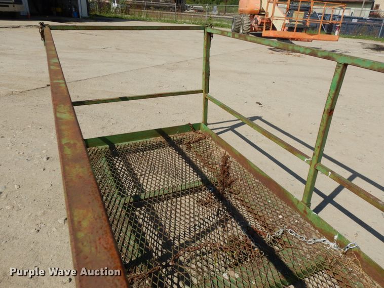 image for item DO9256 Shop built forklift basket