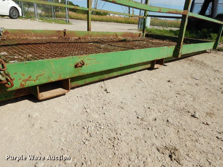 image for item DO9256 Shop built forklift basket