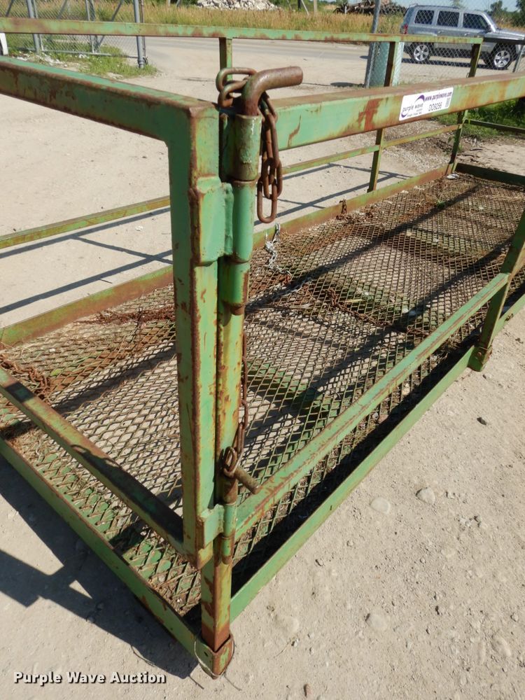 image for item DO9256 Shop built forklift basket