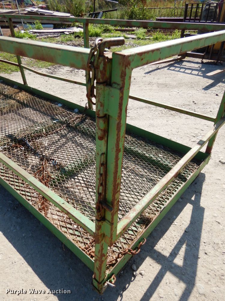 image for item DO9256 Shop built forklift basket