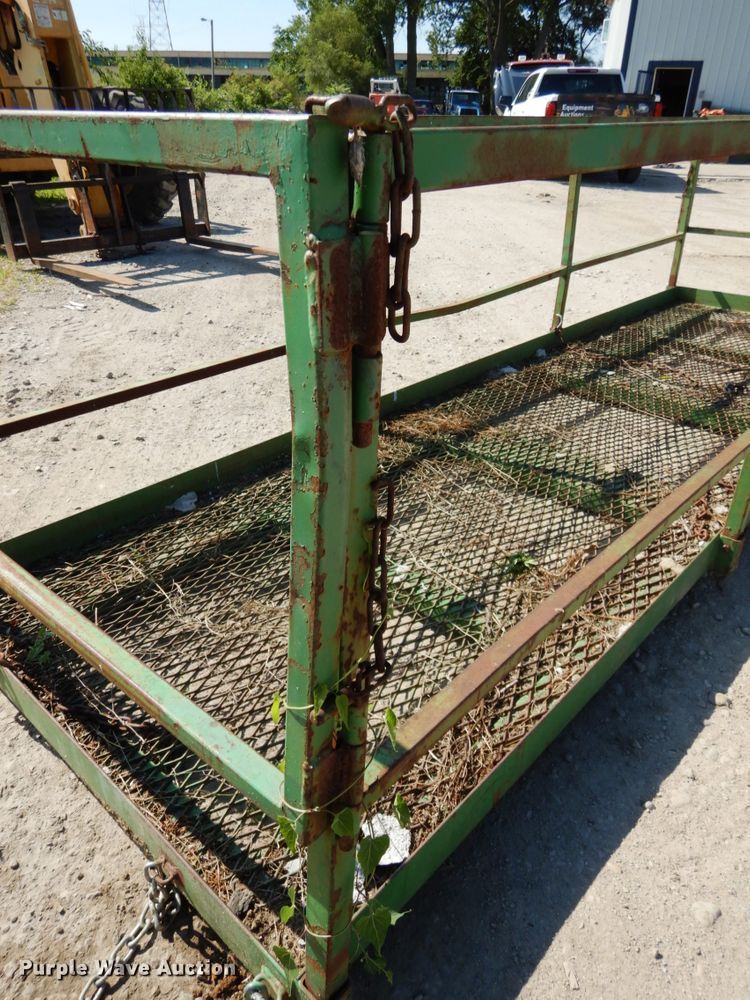image for item DO9256 Shop built forklift basket