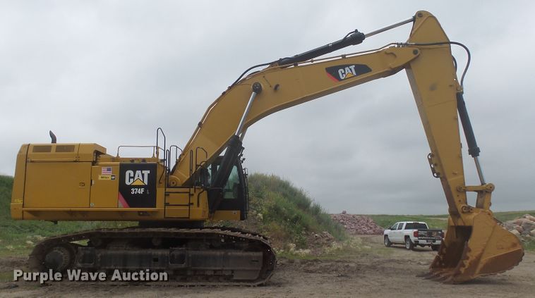 image for item EF9633 2014 Caterpillar 374F L  excavator