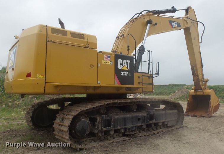 image for item EF9633 2014 Caterpillar 374F L  excavator