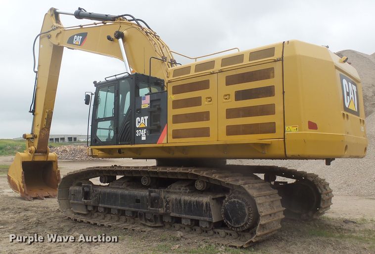 image for item EF9633 2014 Caterpillar 374F L  excavator