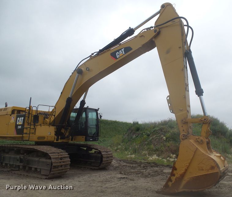 image for item EF9633 2014 Caterpillar 374F L  excavator