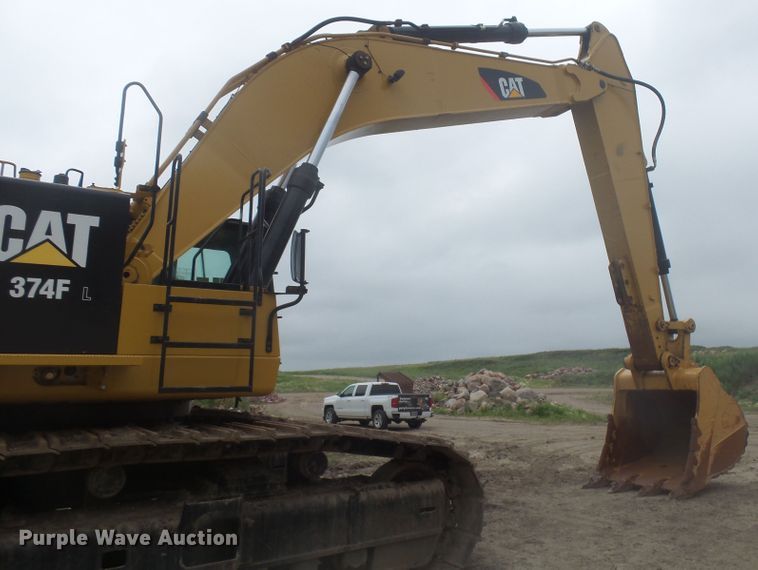 image for item EF9633 2014 Caterpillar 374F L  excavator