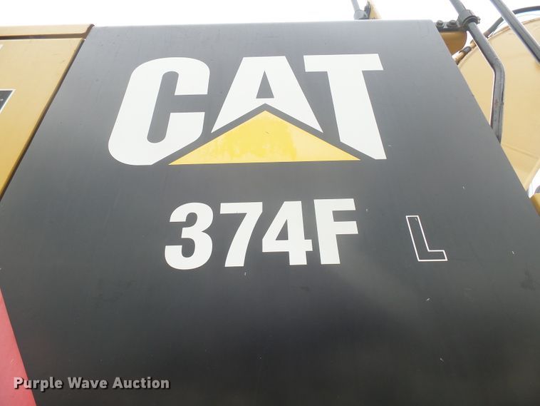image for item EF9633 2014 Caterpillar 374F L  excavator