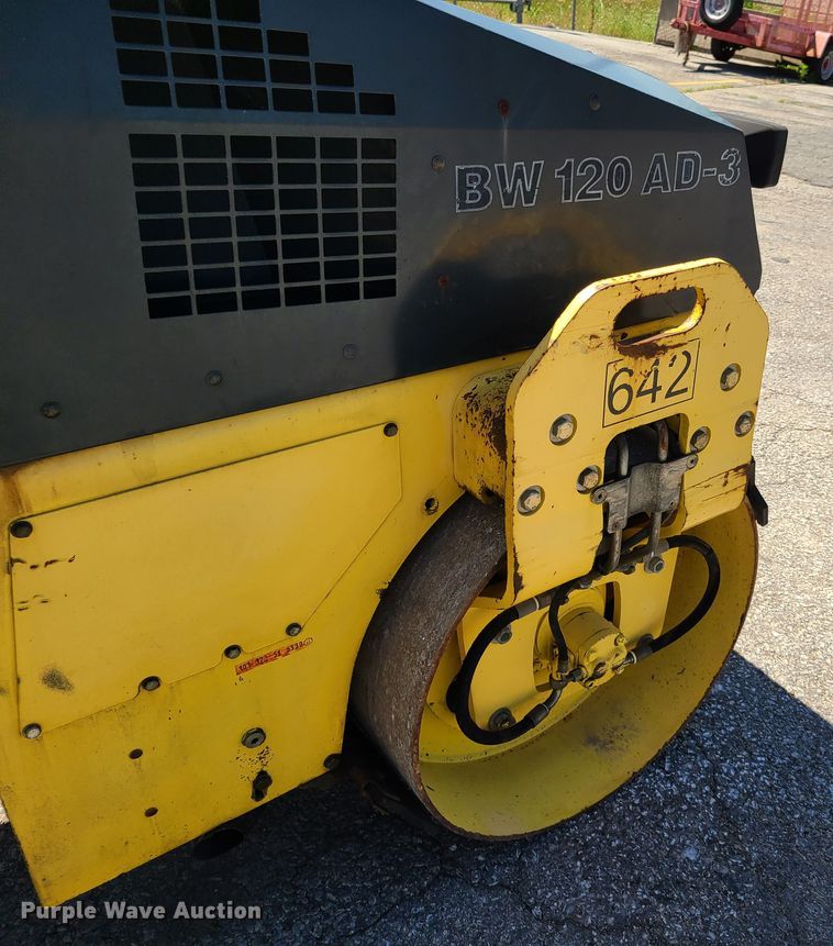 image for item EL9892 Bomag BW120AD-3  vibratory double drum roller