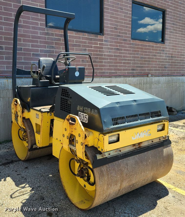 image for item EL9893 Bomag BW138AD  vibratory double drum roller