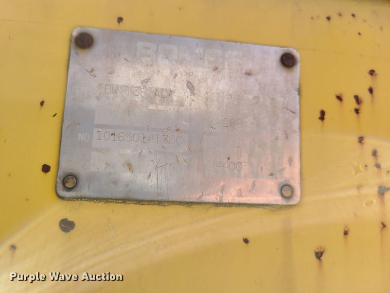 image for item EL9893 Bomag BW138AD  vibratory double drum roller