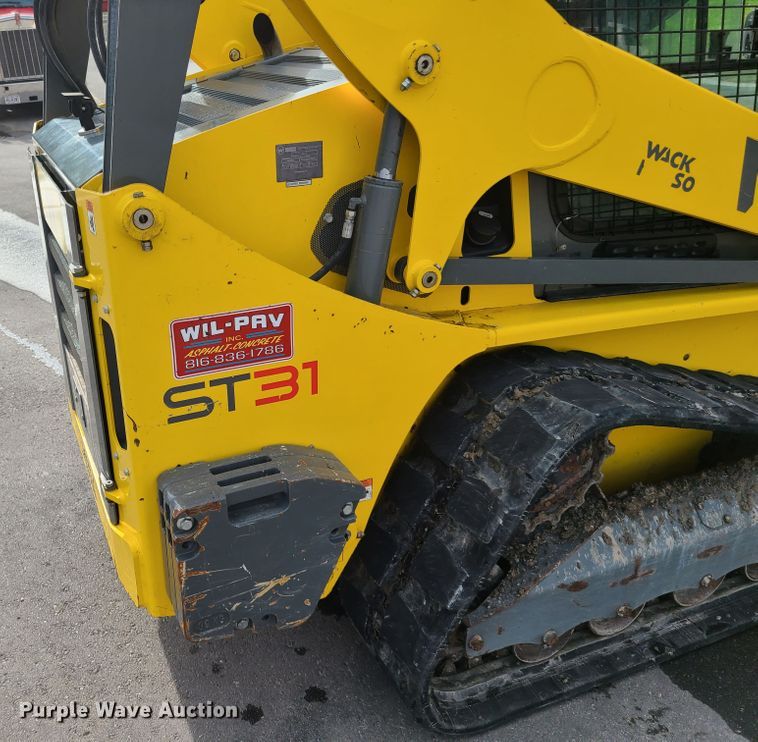 image for item EL9923 2018 Wacker ST31  tracked skid steer loader