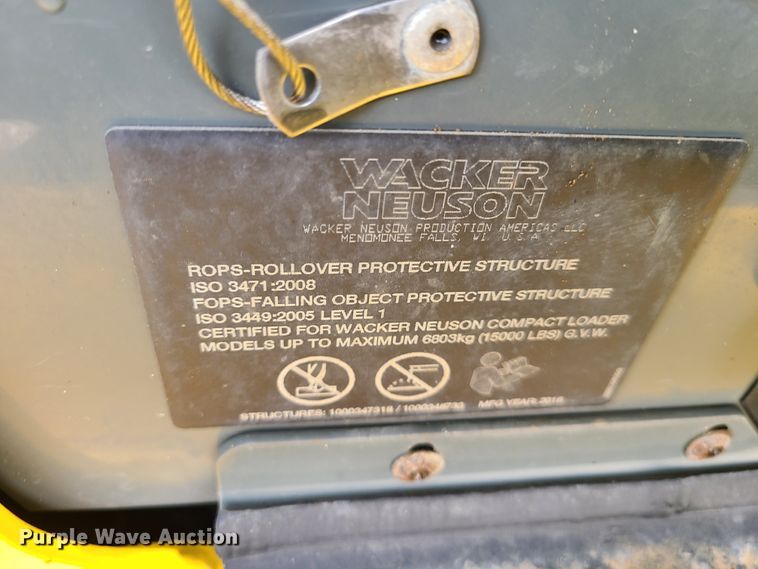 image for item EL9923 2018 Wacker ST31  tracked skid steer loader