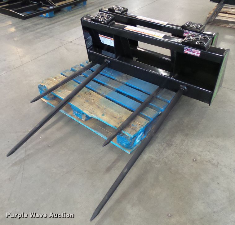 image for item EP9879 (2) B Built BS-248 skid steer bale spears